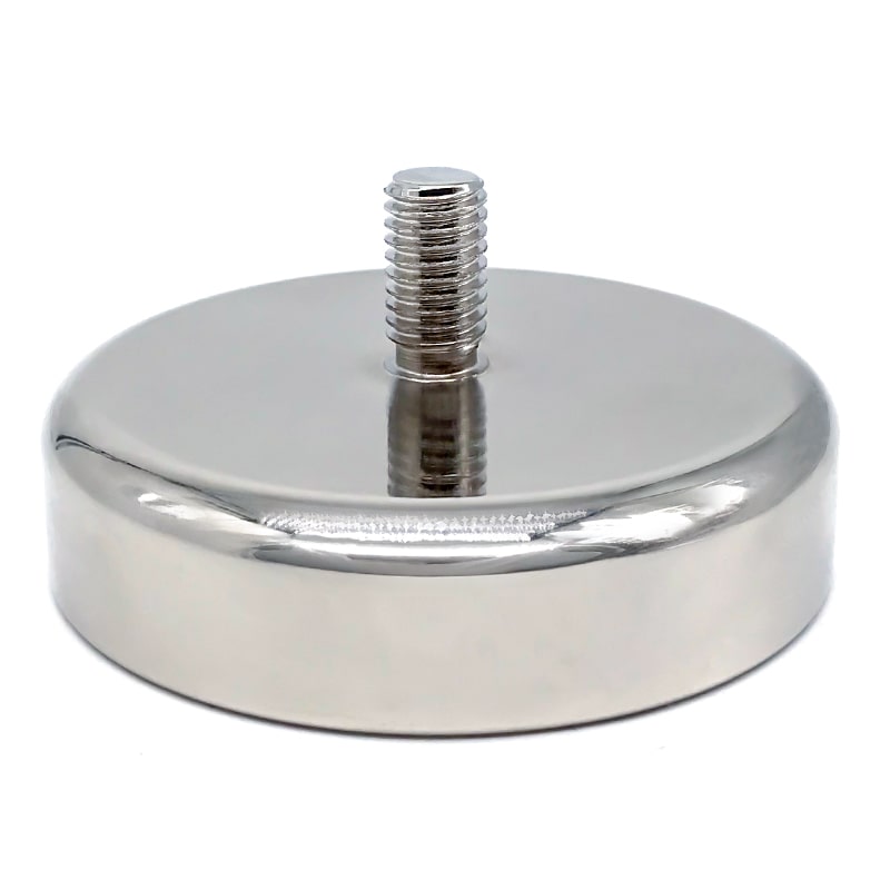 Magnete con base in vaso con anello per appenderlo